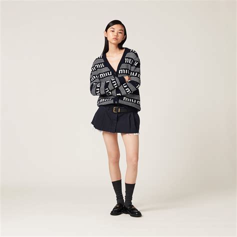 miu miu christmas|Miu Miu cashmere cardigan.